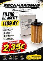 AA OFERTA 169 - FILTRO ORIGINAL 1109AY PARA CANTIDAD