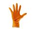 ALPOWE 7744L50 - GUANTES NITRILO NARANJA TALLA M, L Y XL